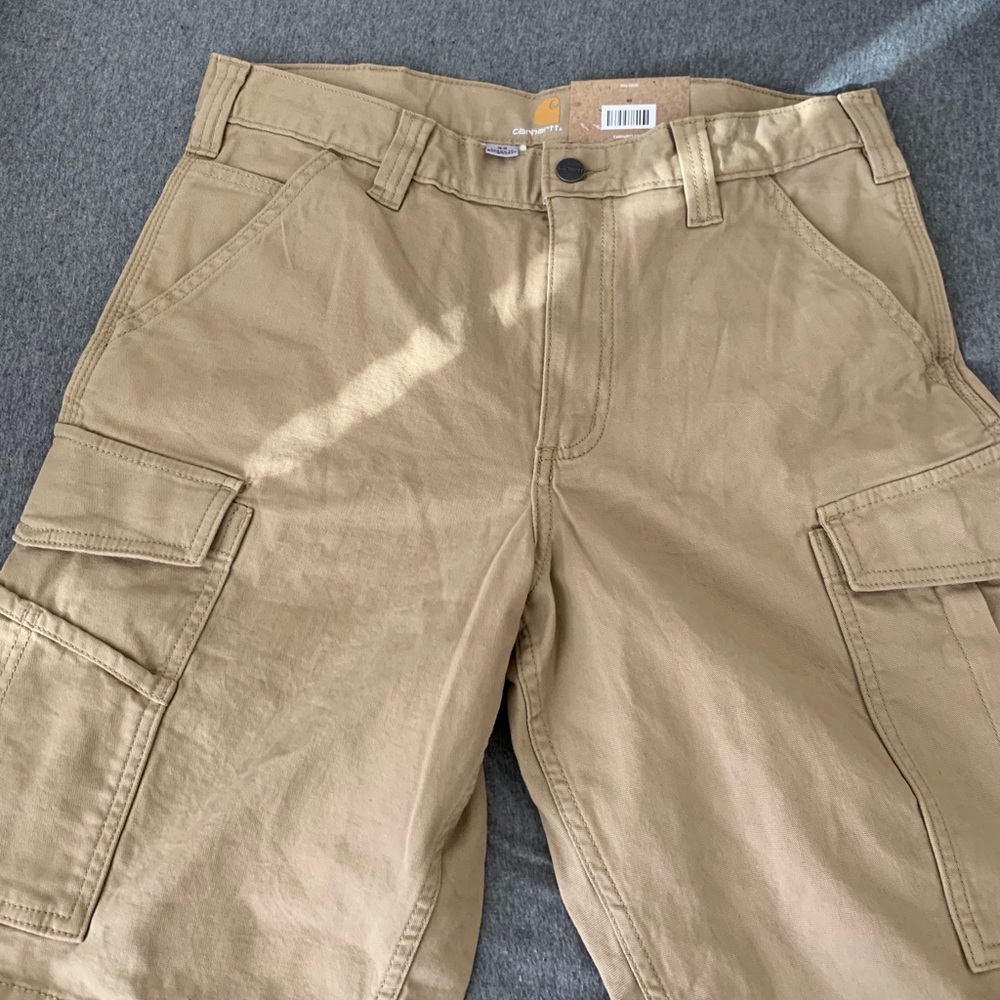 Carharrt heavy-duty cargo shorts